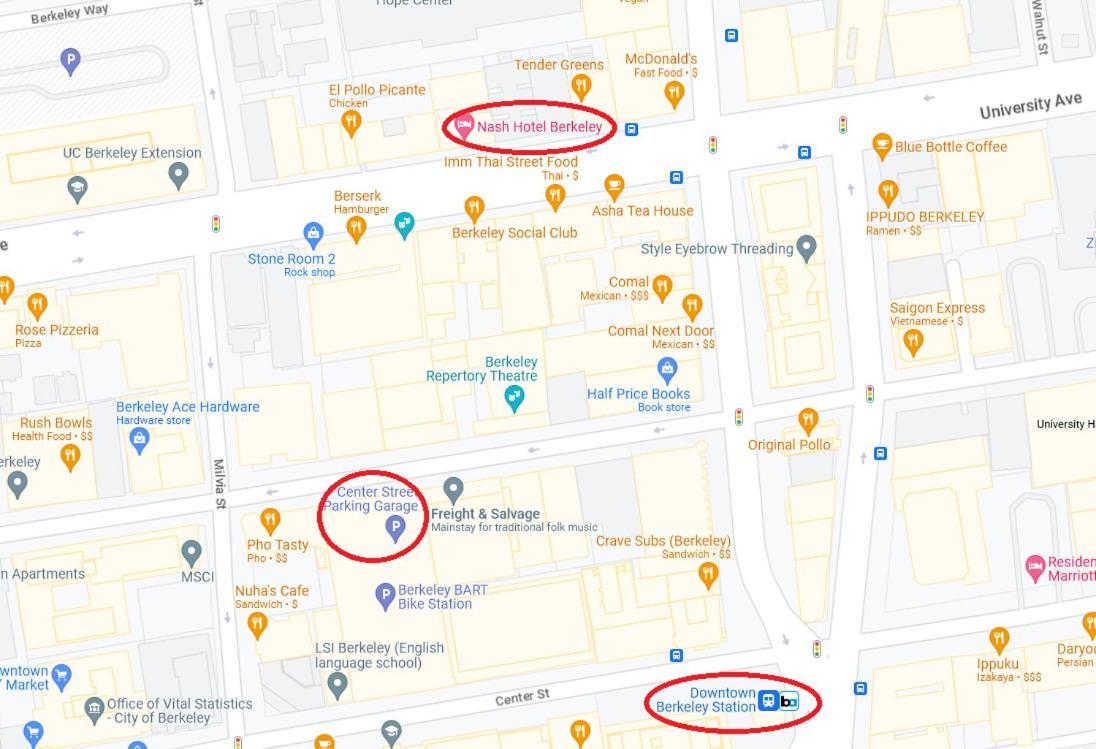 Nash Hotel Беркли Экстерьер фото